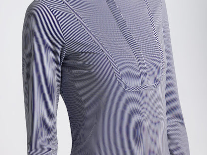 Cavalleria Toscana L/S Stripes navy women’s Competition Shirts 