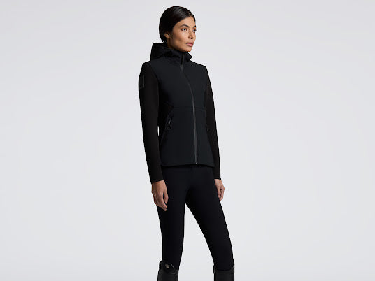 Cavalleria Toscana Tech Knit Softshell Black Womens Jacket