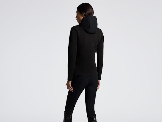 Cavalleria Toscana Tech Knit Softshell Black Womens Jacket