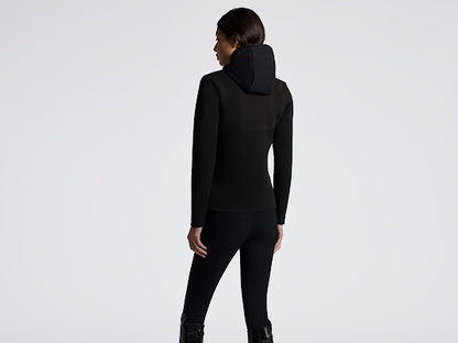 Cavalleria Toscana Tech Knit Softshell Black Womens Jacket