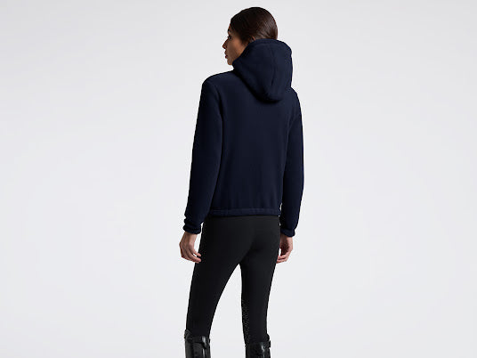 Women’s Cavalleria Toscana Fleece Zip Hoodie Navy