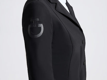 Cavalleria Toscana Revolution Black Tech Knit Competition Jacket