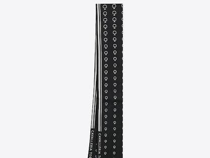 Cavalleria Toscana Jacquard Logo Silk Foulard