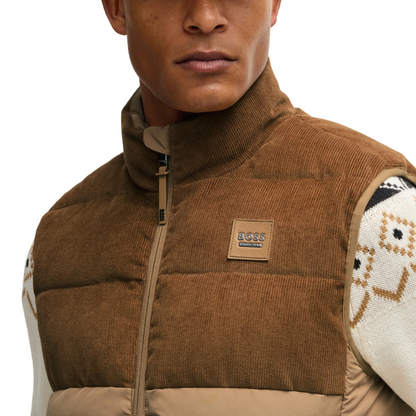 Boss Equestrian Arthur Cord Puffer Vest