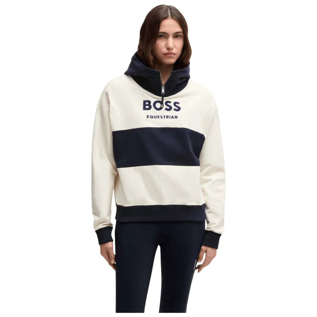 Boss Equestrain womens Faye Hoodie Sky Captain
