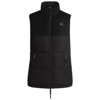 Boss equestrian Viola Cord Puffer Vest Black 