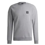 Boss Equestrian men’s Lex Padded Sweater Grey Melange