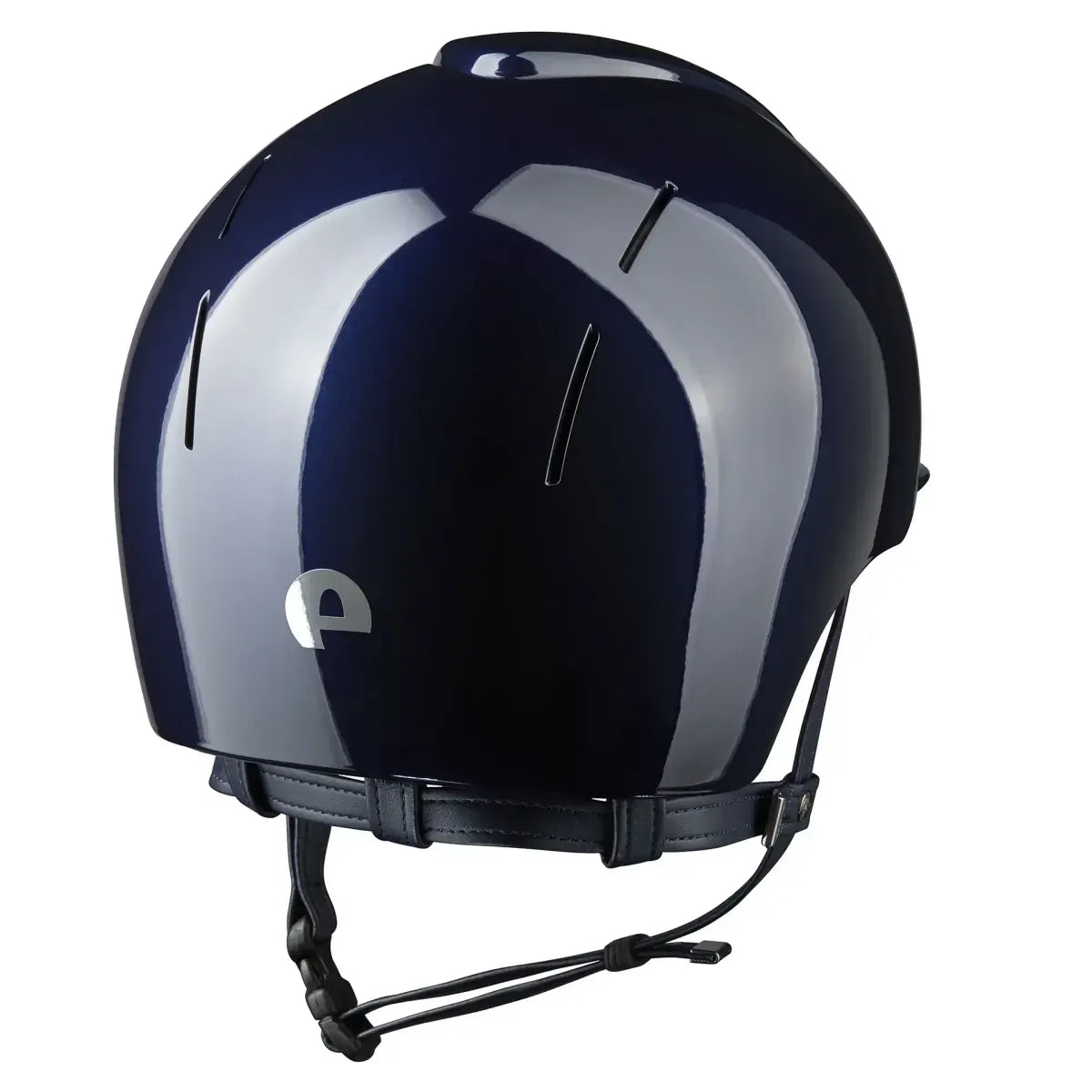 Kep Smart Metal Polish Blue Riding Helmet