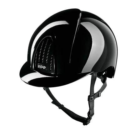 Kep Smart Nova Metal Polish Black Riding Helmet