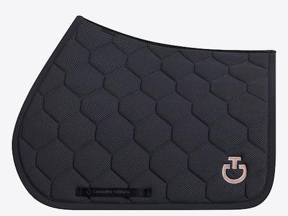 Cavalleria Toscana Quilted Jersey Perforated Jumping Saddle