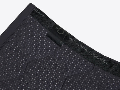 Cavalleria Toscana Quilted Jersey Perforated Jumping Saddle