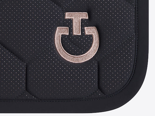 Cavalleria Toscana Quilted Jersey Perforated Jumping Saddle