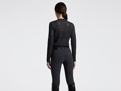 Cavalleria Toscana Mesh Jersey Long Sleeve Performance T Shirt