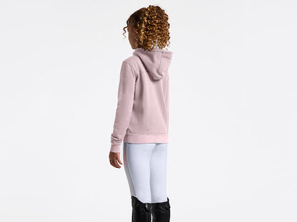 Cavalleria Toscana Childrens Floral Embroidery Logo Zip Hoody