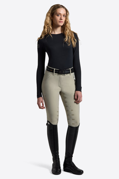 Riders Gene women’s Technical Long Sleeve T Shirt in Navy