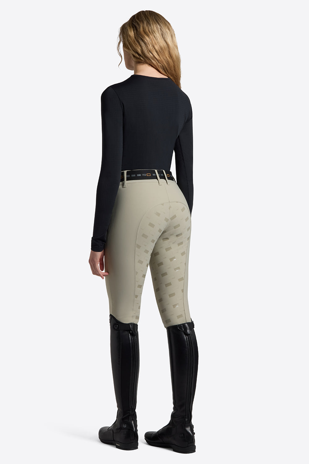 Riders Gene women’s Technical Long Sleeve T Shirt in Navy