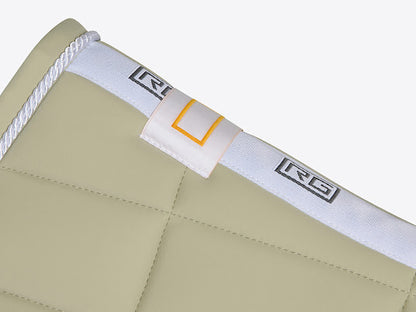 Riders Gene Jumping Saddle Pad with Trim Moss Grey