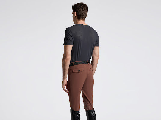 Cavalleria Toscana Men’s Jersey pocket T Shirt Navy