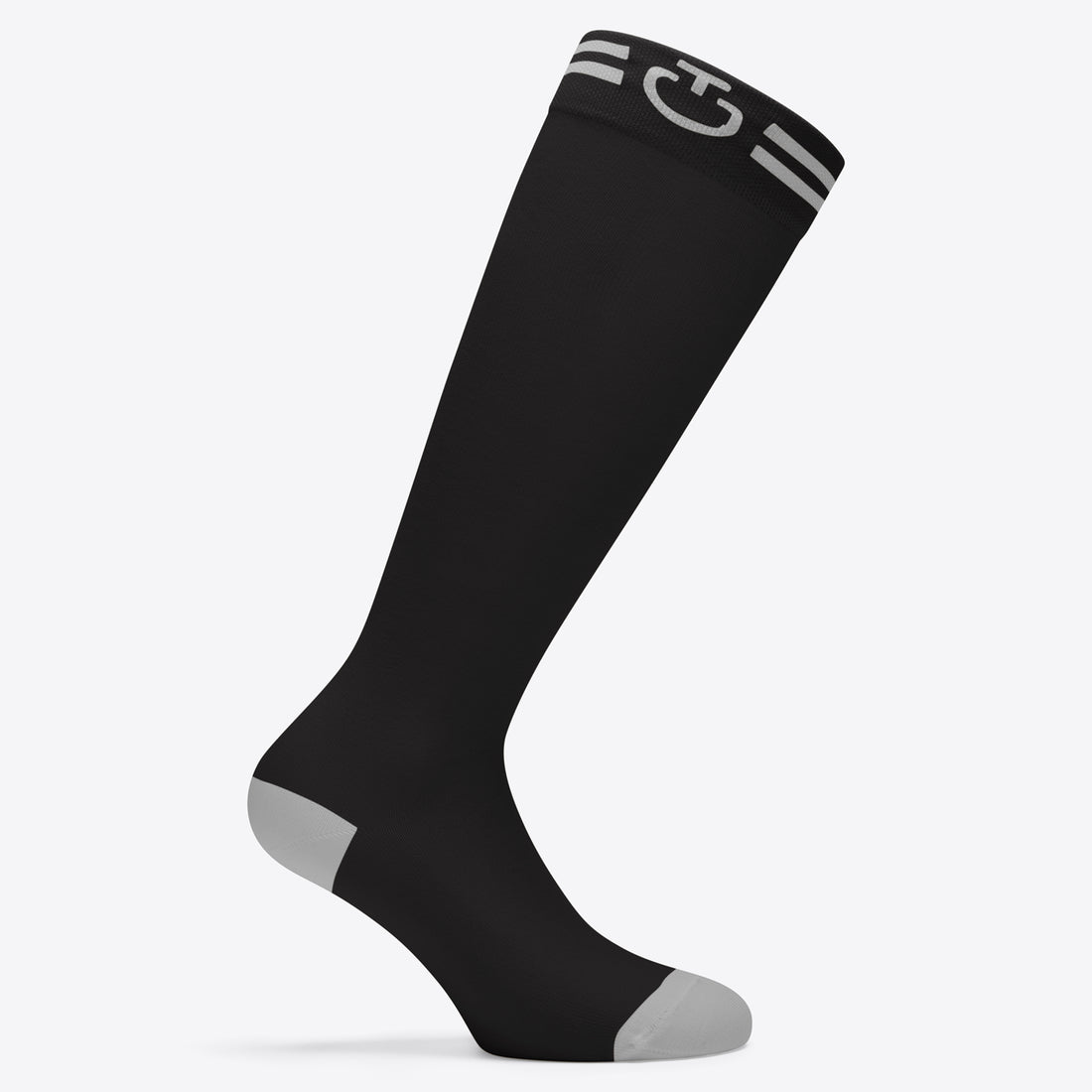 Cavalleria Toscana Jacquard Sock Black