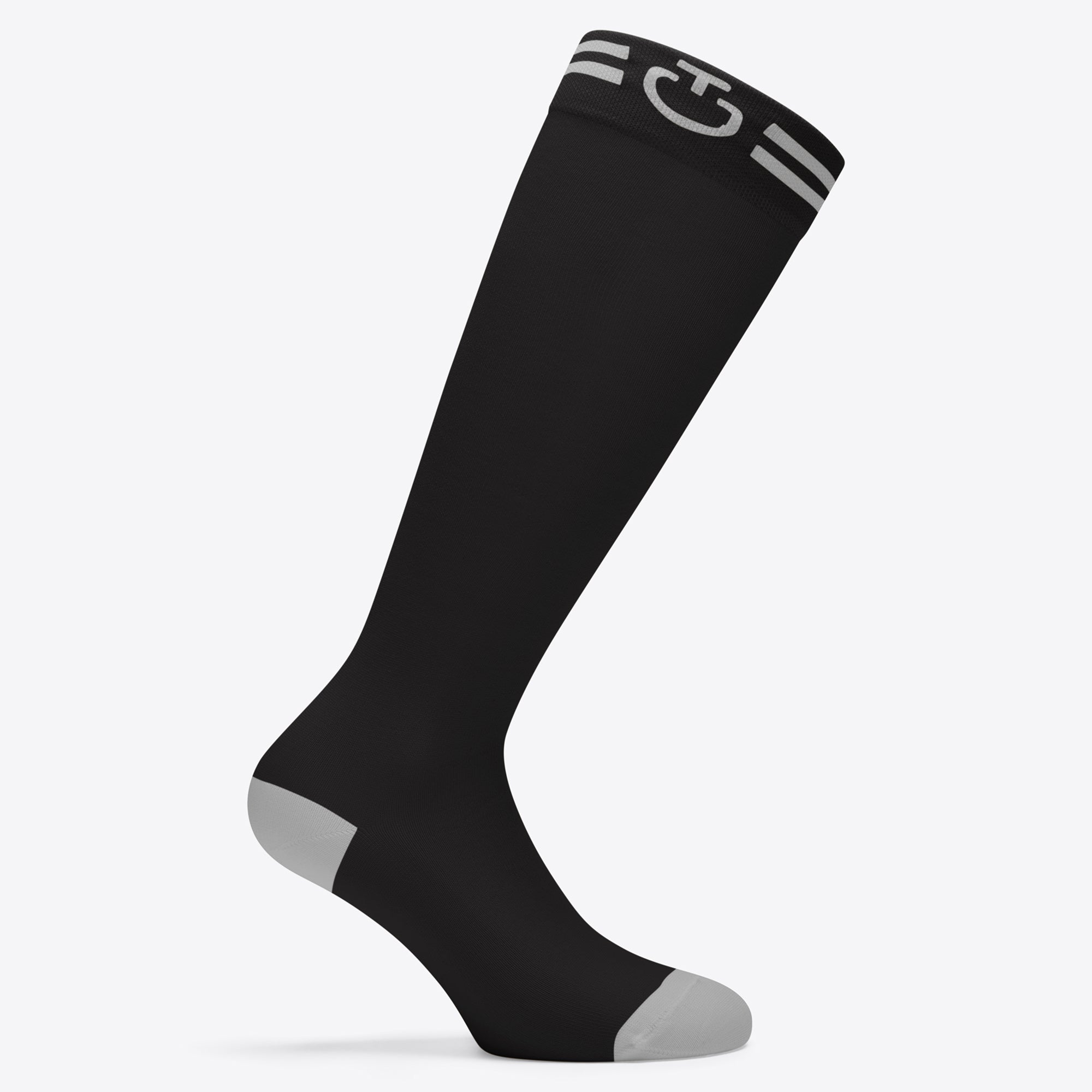 Cavalleria Toscana Jacquard Sock Black