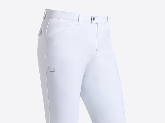 Riders Gene Mens Breeches White