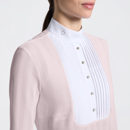 Cavalleria Toscana Jacquard Jersey Competition Shirt Pink