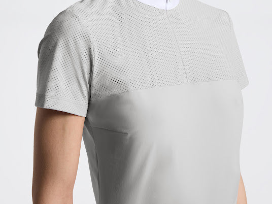 Cavalleria Toscana Perforated Jersey Short Sleeve Competition Shirt