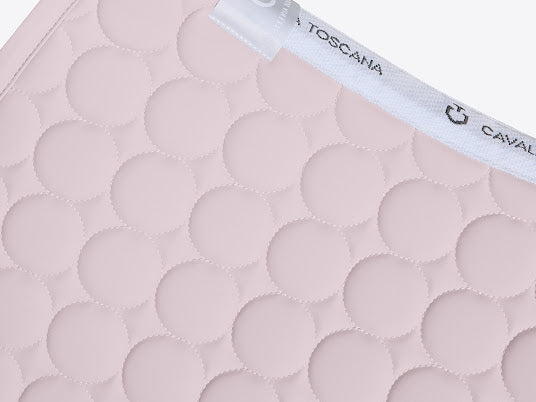 Cavalleria Toscana Circle Quilted Jumping Saddle Pad Pink