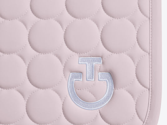 Cavalleria Toscana Circle Quilted Jumping Saddle Pad Pink