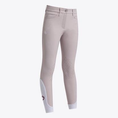 Cavalleria Toscana Girls Colour Grip Breeches Pink