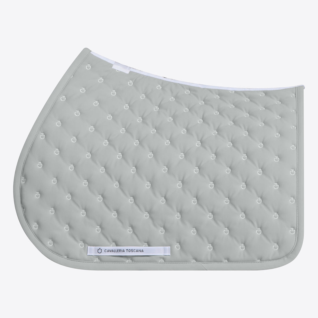 Cavalleria Toscana Embroidery Quilted Jumping Saddle Pad