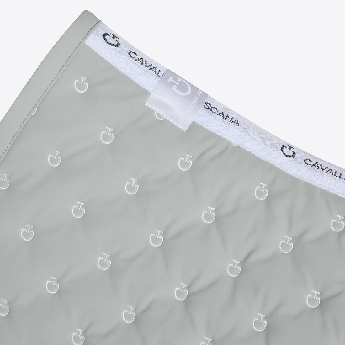 Cavalleria Toscana Embroidery Quilted Jumping Saddle Pad