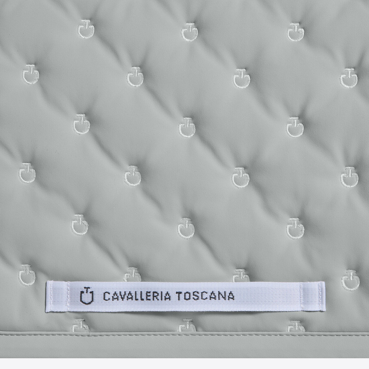 Cavalleria Toscana Embroidery Quilted Jumping Saddle Pad