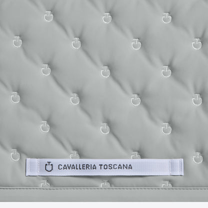 Cavalleria Toscana Embroidery Quilted Jumping Saddle Pad