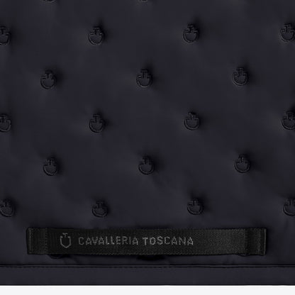 Cavalleria Toscana Embrodery Quilted Jumping Saddle Pad charcoal