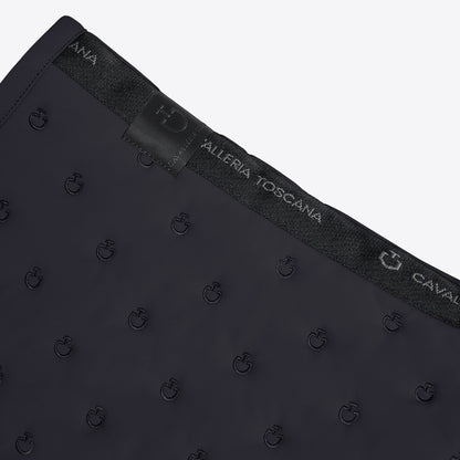 Cavalleria Toscana Embrodery Quilted Jumping Saddle Pad charcoal