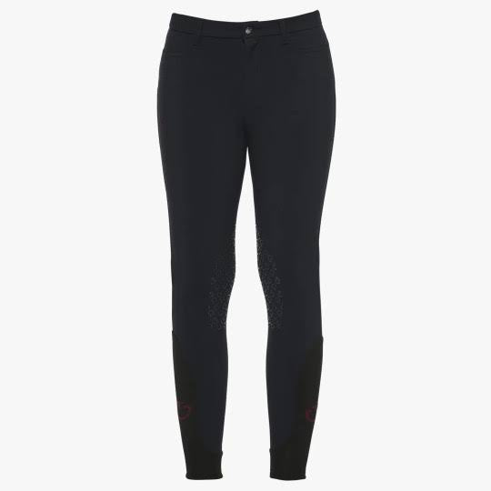 Cavalleria Toscana Kids Boys Knee Grip Breeches Black