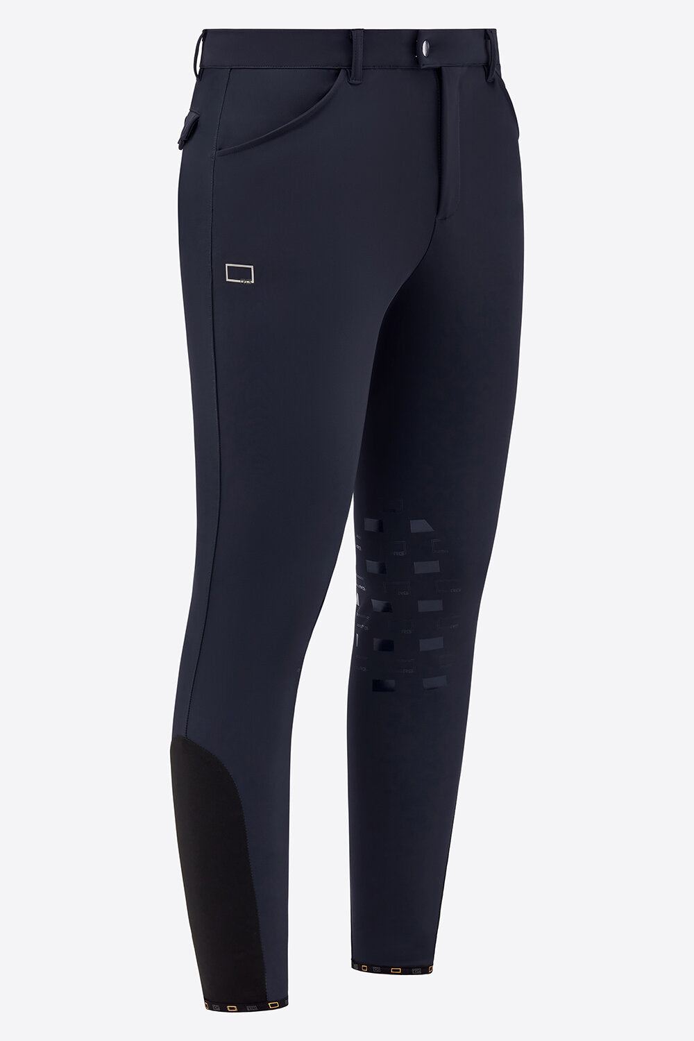 Riders Gene Mens Knee Grip Breeches Navy