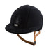 Kep Cromo 2 Velvet Riding Hat with Velvet Frame and Brown Strap