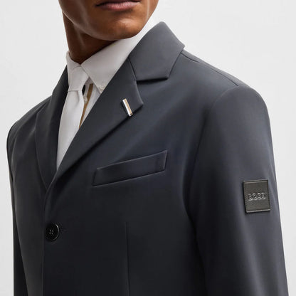 Boss Equestrian Mens Allen Competition Jacket Dark Grey