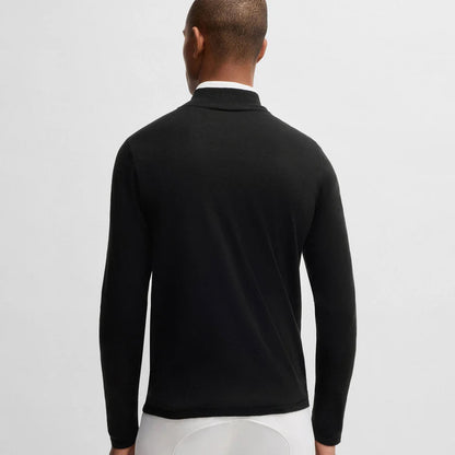 Boss Equestrian Rouen Half Zip Jumper Knitwear Black