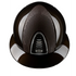 Kep Cromo 2 Brown Polish Riding Helmet with Verona Brown and Chrome Panel 