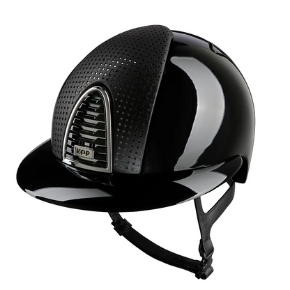 Kep CROMO 2.0 RIDING HELMET / POLISH METAL BLACK / VERONA CHROME BLACK / POLO VISOR