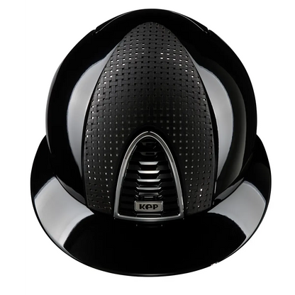 Kep CROMO 2.0 RIDING HELMET / POLISH METAL BLACK / VERONA CHROME BLACK / POLO VISOR