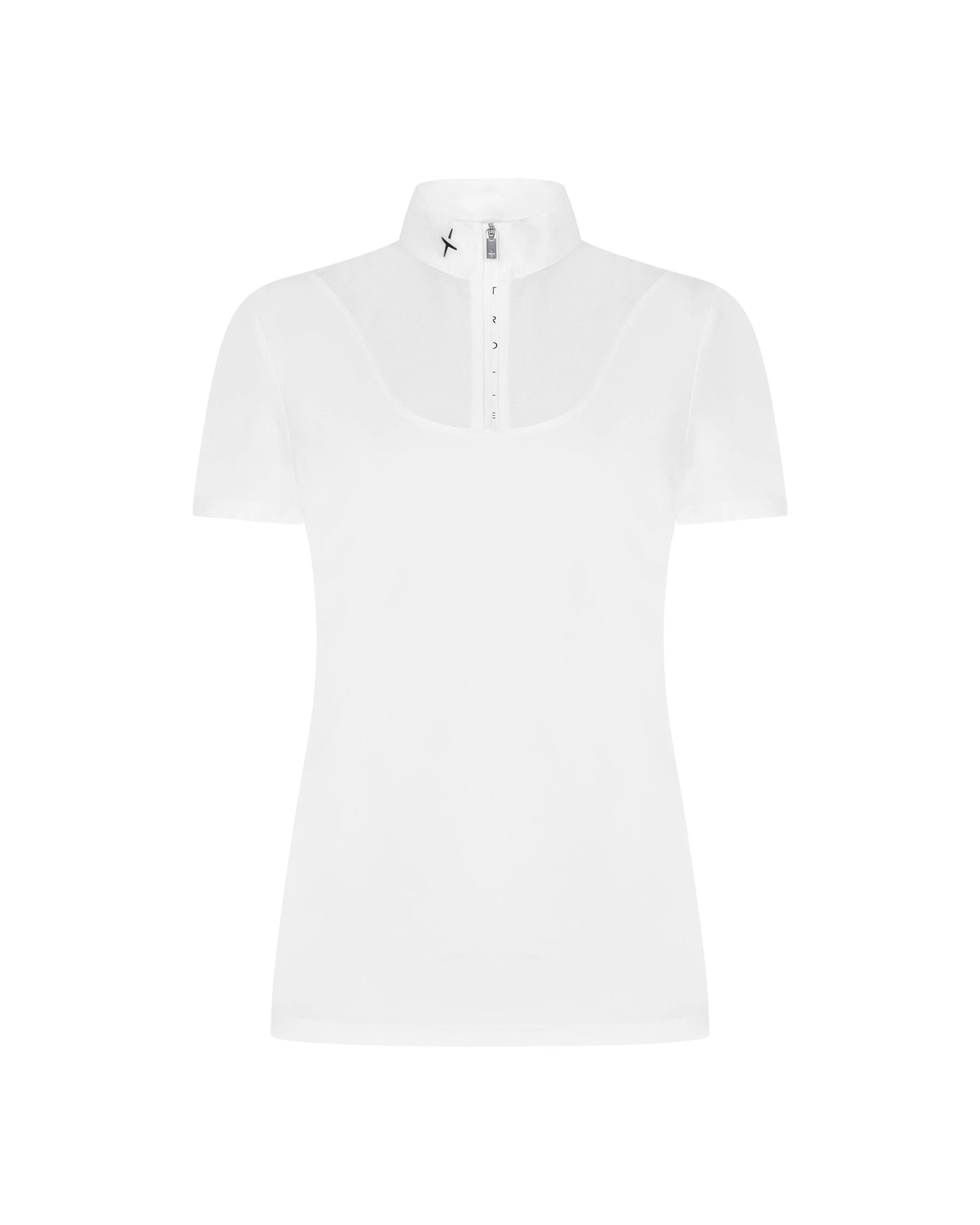 Trolle Women’s Mesh white Short Sleeve Polo Competition Shirt