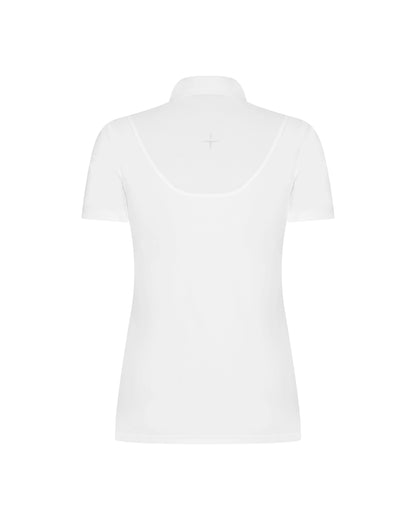 Trolle Women’s Mesh white Short Sleeve Polo Competition Shirt