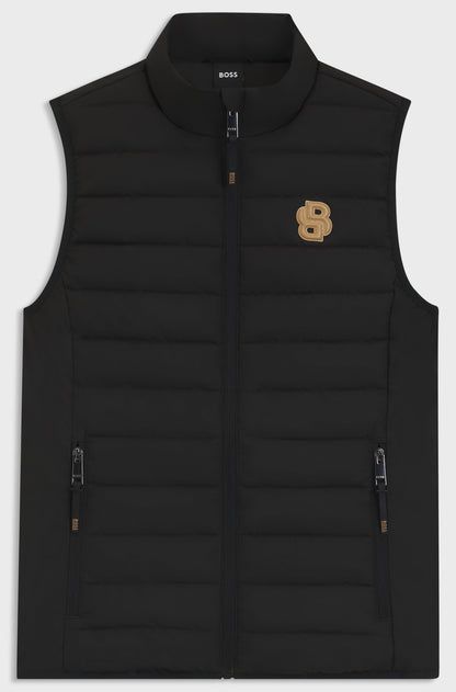 Boss Equestrian Waterproof Puffer Vest - Black