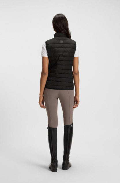 Boss Equestrian Waterproof Puffer Vest - Black