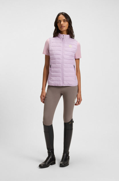 Boss Equestrian Lilian Puffer Vest - Orchid