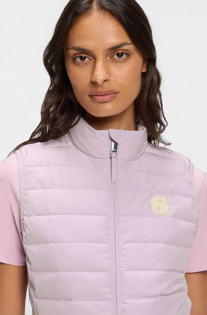 Boss Equestrian Lilian Puffer Vest - Orchid